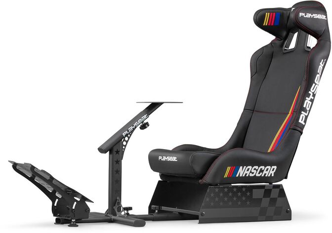 Playseat Evolution PRO NASCAR Racing Cockpit, foldable, PU leather - Black image number 0