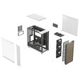 Fractal Design North XL Chalk Geh&auml;use TG Clear - wei&szlig; image number null