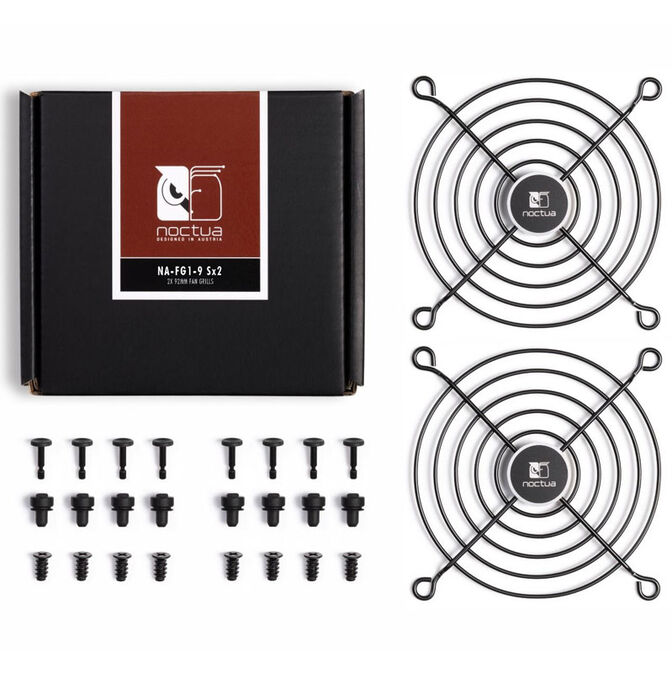Noctua NA-FG1-9 Sx2 L&uuml;ftergitter 92 mm - schwarz image number 0