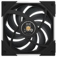 ASUS ROG Eurux GR120 ARGB PWM L&uuml;fter - Reverse Blade, 3er-Pack, schwarz image number null