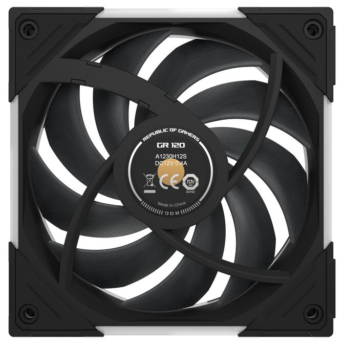 ASUS ROG Eurux GR120 ARGB PWM L&uuml;fter - Reverse Blade, 3er-Pack, schwarz image number 14