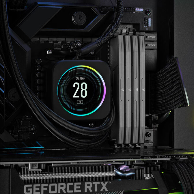 Corsair Vengeance, DDR5-6400, CL32 - 32 GB Dual-Kit, grau image number 6