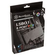 SilverStone SST-LSB01 RGB-LED-Hub + 2x LED-Streifen - schwarz image number null