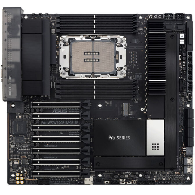 ASUS Pro WS W790E-SAGE SE, Intel W790 Mainboard, Sockel LGA 4677, DDR5 image number 2