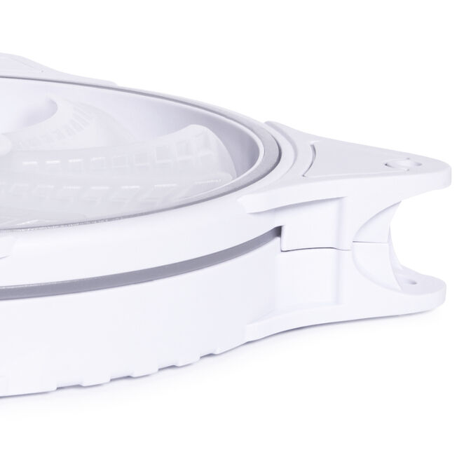 Alphacool Rise Aurora PWM-L&uuml;fter - 140mm, wei&szlig; image number 3