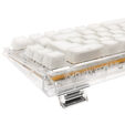 Ducky One 3 Aura White SF Gaming Keyboard, RGB LED - MX-Red image number null