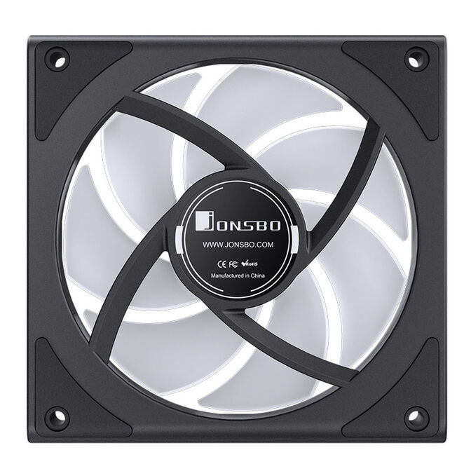 Jonsbo ZK-120B ARGB PWM L&uuml;fter, 120mm, 3er-Pack - schwarz image number 14
