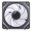 Jonsbo ZL-120B L&uuml;fter, PWM, ARGB - 120mm, schwarz, 3er-Pack image number null