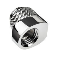 Alphacool Eiszapfen G1/4 inch extension offset MF 8 - chrome