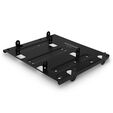 AXAGON RHD-435 Halterahmen f&uuml;r 4x 2,5"/2x 2,5" + 1x 3,5" im 5,25" Slot - schwarz image number null