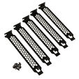 Kolink PCI slot brackets - 5 pieces, black image number null