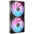 CORSAIR iCUE LINK RX140 MAX RGB PWM L&uuml;fter - 2er-Pack, 140mm, schwarz image number null