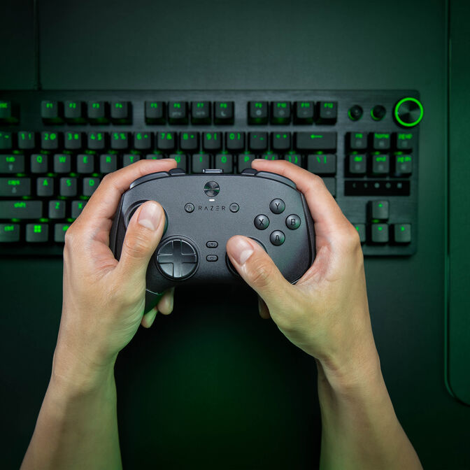 Razer Wolverine V3 Pro 8K kabelloser PC-Controller, 8000 Hz HyperPolling, Anti-Drift - schwarz image number 8