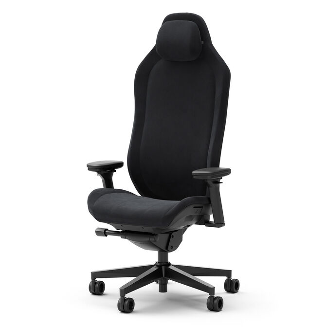 Fractal Design Refine Alcantara Stoff Gaming Stuhl - schwarz image number 2