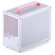 Jonsplus Z20 Micro-ATX case, with carrying handle - white/pink image number null