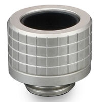 Thermal Grizzly DeltaMate Fitting, Messing, G1/4&rdquo;-Gewinde - nickel, HT14
