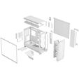 Fractal Design Meshify 3 XL Ambience Pro RGB PC Geh&auml;use - Big-Tower, E-ATX, Tempered Glass - wei&szlig; image number null