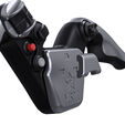 VIRPIL Controls P-JET Yoke Handle, 404mm Griffbreite, mit Notiz-Clip - silber image number null