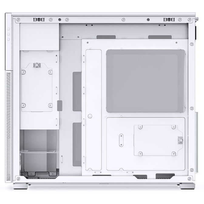 Jonsbo D41 Screen ATX Case, Tempered Glass - white image number 5