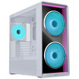 Lian Li LANCOOL 217 INF PC Case Bundle + HydroShift II LCD-S 360TL AiO - White image number null