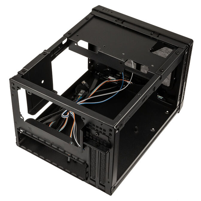 SilverStone SST-SG13B-C Sugo 13, Mini-ITX Geh&auml;use, Mesh Front Panel, USB Type C - schwarz image number 3