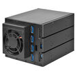 SilverStone SST-FS304-12G Externes 3,5-Zoll-Geh&auml;use, 4-Bay - schwarz image number null