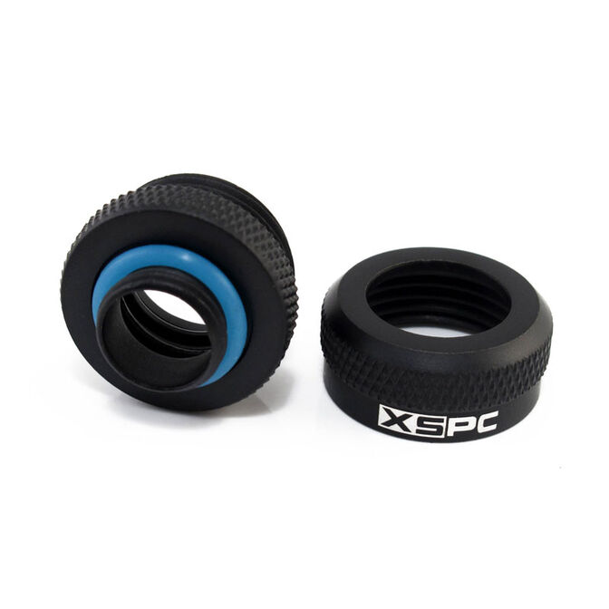 XSPC Anschluss G1/4" auf 14mm Hardtube, schwarz matt - 8 St&uuml;ck image number 4