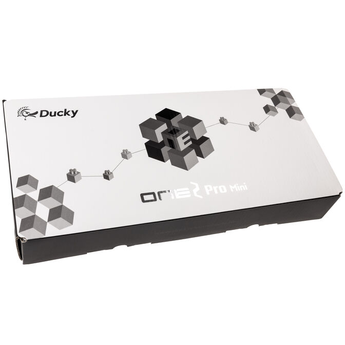 Ducky One 2 Pro Mini Gaming Keyboard, RGB LED - Cherry Black image number 9