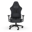 Corsair TC100 Relaxed Soft Fabric Gamingstuhl - schwarz, grau image number null
