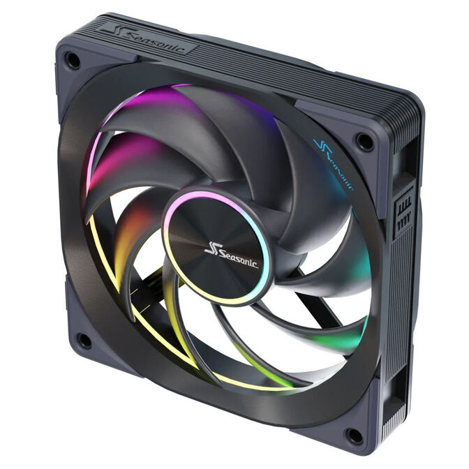 Seasonic MagFlow 1225 ARGB PWM L&uuml;fter - 120mm, 3er Kit image number 2