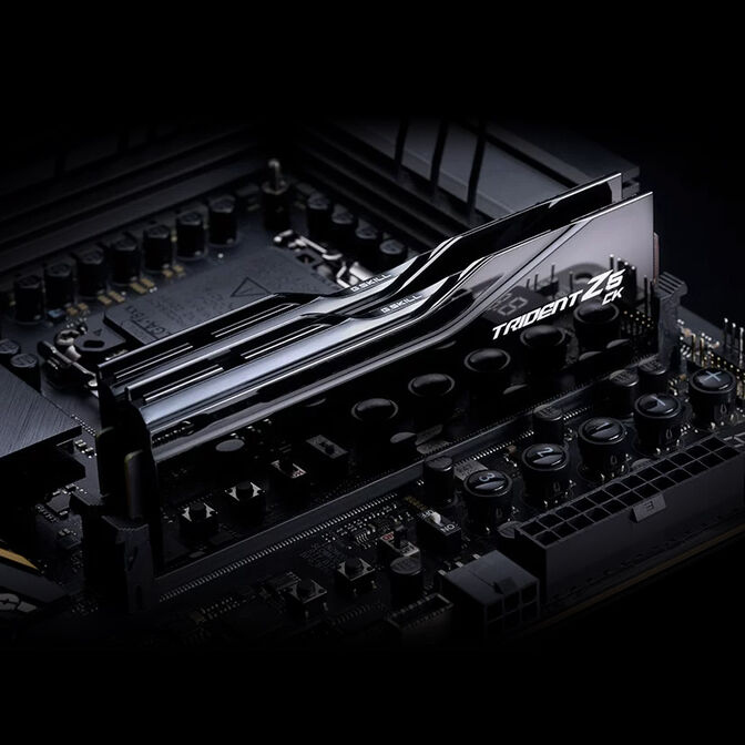 G.Skill Trident Z5 CK DDR5-8400 RAM, CL40, XMP 3.0, CUDIMM - 48 GB Dual-Kit, schwarz image number 4