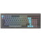 Ducky Cushion 98 Nickel DE Layout Ducky Silent Green Switch