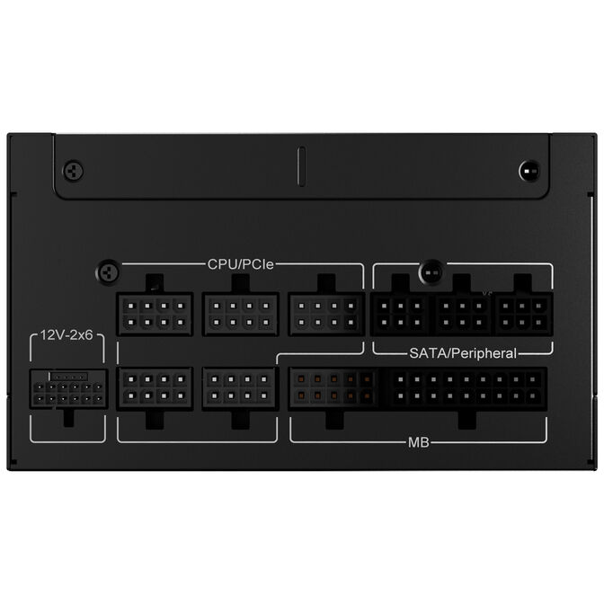 APNX MAX G1 850W 80 PLUS Gold Power Supply, ATX 3.1, PCIe 5.1, fully modular, compact - 850 Watts, black image number 4