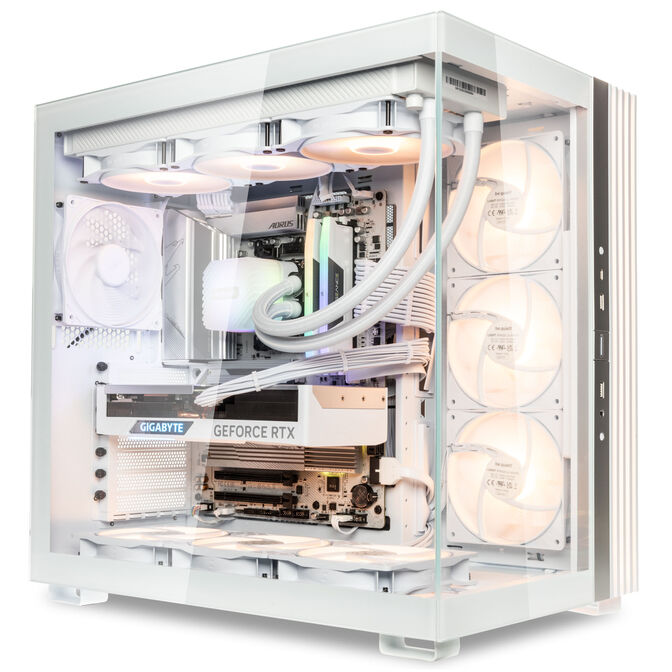 Gaming PC Frostflare, AMD Ryzen 7 9800X3D, GeForce RTX 5070 ti image number 0