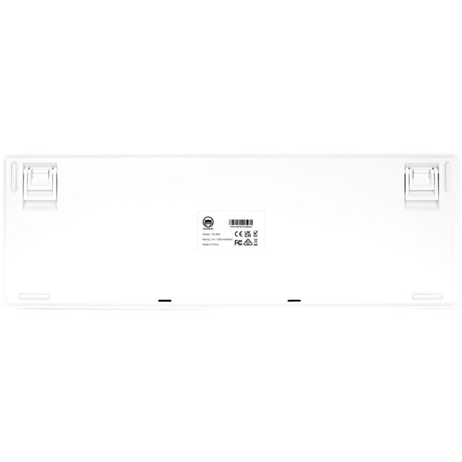 GAMIAC TKL90G Gaming Keyboard, Kailh Blue Switches, RGB - white/red image number 5