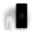 AXAGON ACU-QC19W Charger, 1x QC3.0/AFC/FCP/SMART, 19W - white image number null