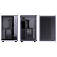 Jonsplus BO400CG PC-Geh&auml;use, Midi-Tower, ATX, Tempered Glass - gunmetal grey image number null