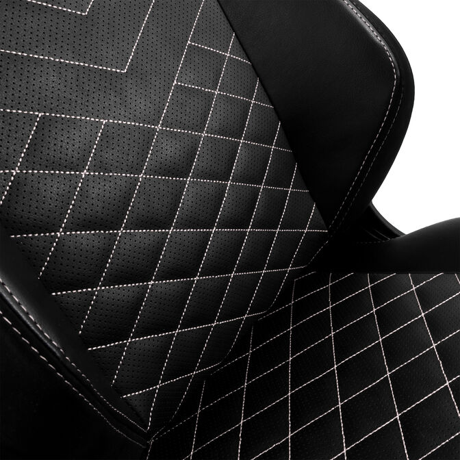 noblechairs HERO Gaming Chair - Black/Platinum-White image number 5