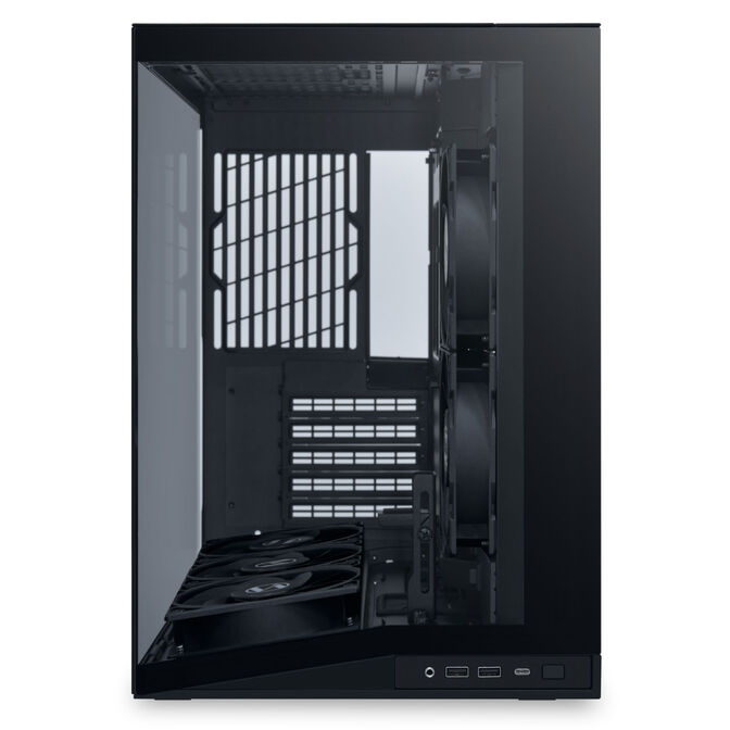 Lian Li O11 Dynamic Mini V2 Flow PC-Geh&auml;use, Mini-Geh&auml;use, ATX, Tempered Glass - inklusive 5x 120-mm-L&uuml;fter, schwarz image number 3