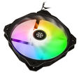 SilverStone Shark Force L&uuml;fter, ARGB - 160 mm, schwarz image number null