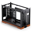 Jonsbo T9 Black PC-Geh&auml;use, Mini-Geh&auml;use, ITX, PCIe 5.0 Riserkabel - schwarz image number null