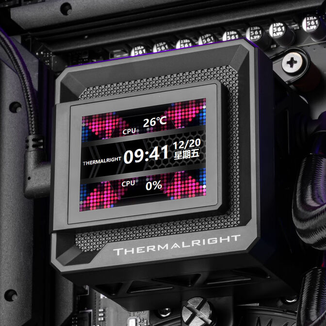 Thermalright Frozen Warframe SE Water Cooling, ARGB - 360mm, black image number 7