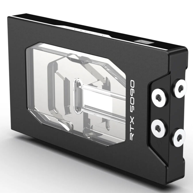 Watercool Heatkiller V Pro GPU Water Cooling RTX 5090 Palit and Gainward, ARGB - Nickel + Acrylic, black image number 1