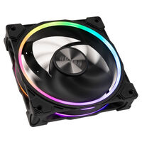 Akasa SOHO AR Addressable-RGB L&uuml;fter, schwarz - 120mm