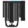 Alpenf&ouml;hn Matterhorn 2 Aurora Max CPU Cooler, 250 W TDP, Dual-Tower, 2x 120 mm PWM, ARGB &ndash; Black image number null