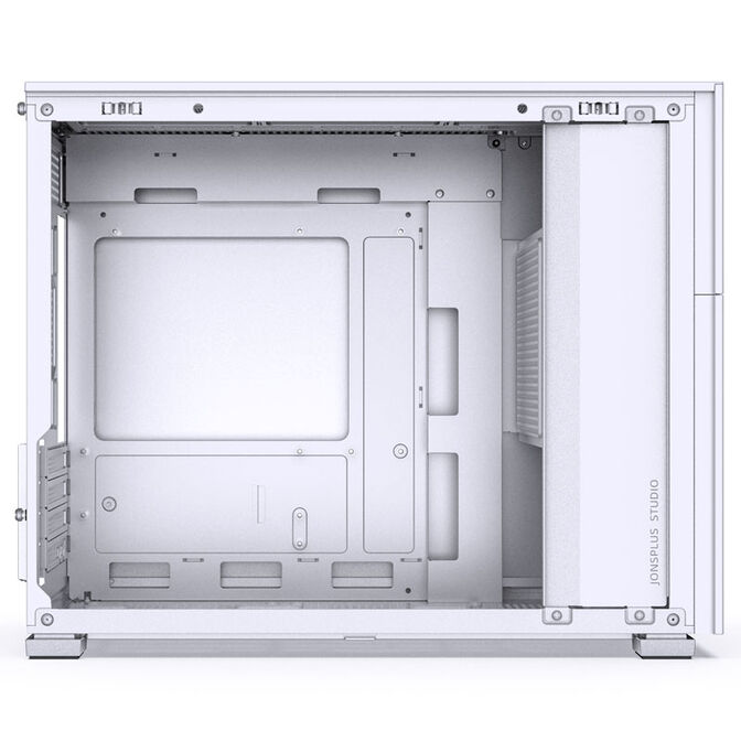 Jonsbo D31 MESH Screen Micro-ATX Case, Tempered Glass - white image number 4