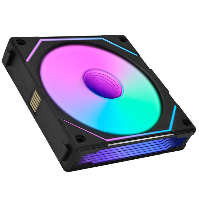 Lian Li LANCOOL 217 INF PC-Geh&auml;use Bundle + 3x UNI FAN SL-INF 120 Reverse Blade L&uuml;fter - schwarz image number 11