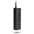 AXAGON HUE-S2BL USB-A-Hub, 4x USB 3.0, externe Stromversorgung - 1,2 m image number null
