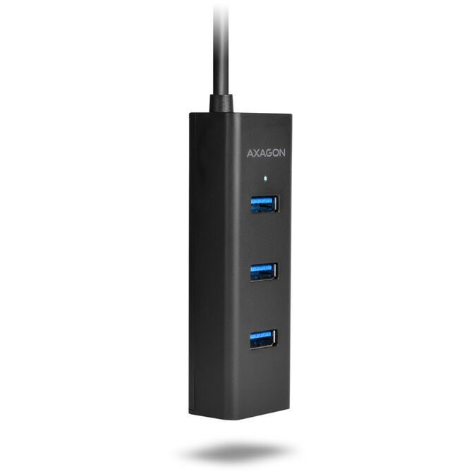 AXAGON HUE-S2BL USB-A-Hub, 4x USB 3.0, externe Stromversorgung - 1,2 m image number 4