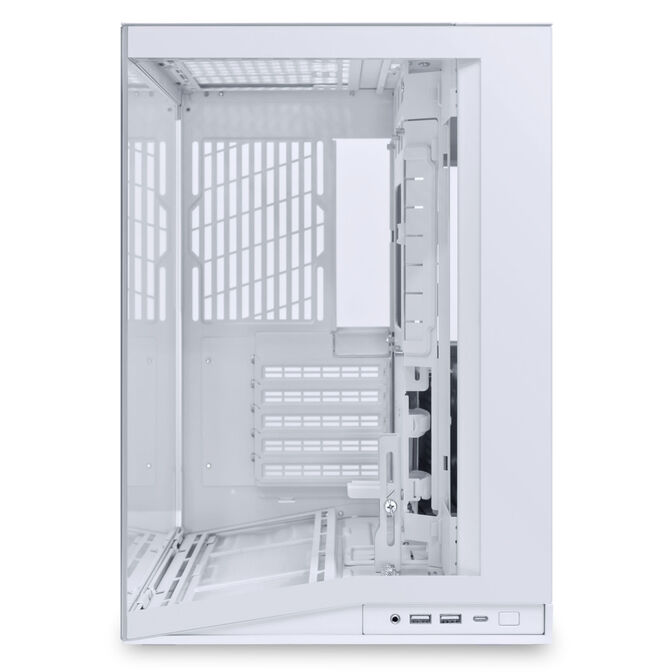 Lian Li O11 Dynamic Mini V2 PC-Geh&auml;use, Mini-Geh&auml;use, ATX, Tempered Glass - wei&szlig; image number 3